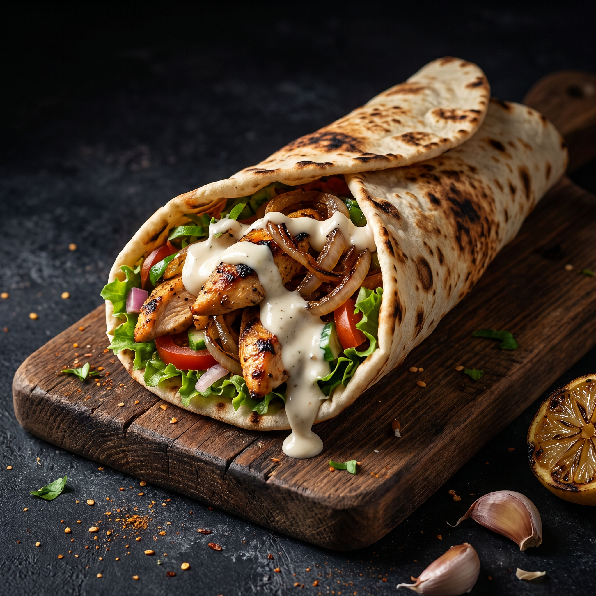 Shawarma wrap